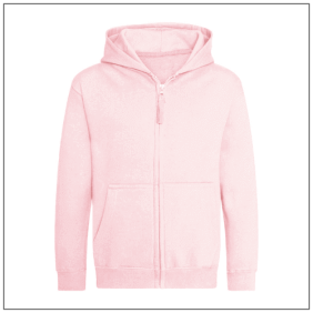 Awdis Kids Zoodie JH050J - Baby Pink.