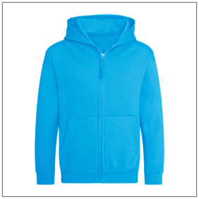 AWDis kids zoodie JH050J Hawaian blue