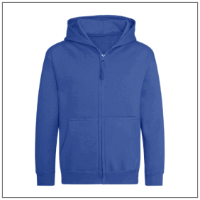 AWDis Kids Zoodie JH050J Royal Blue.
