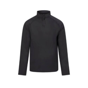 Lightweight Active 1/4 Zip JC230 -Jet Black.
