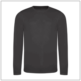 Long Sleeve Cool T JC002 - Charcoal.l