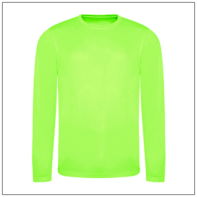 Long Sleeve Cool T JC002 - Electric green.