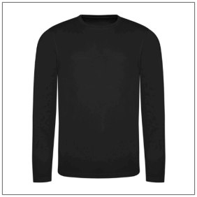 Long Sleeve Cool T JC002 - Jet black.