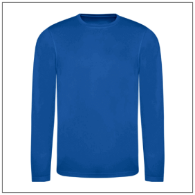 Long Sleeve Cool T JC002 - Royal blue.