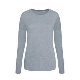 Long Sleeve Womens TRI-BLENDT T JT002F - Heather grey