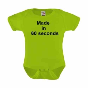 Made in 60 seconds romper