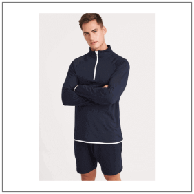 Model Mens Cool Zip Sweat JC031 voorkant