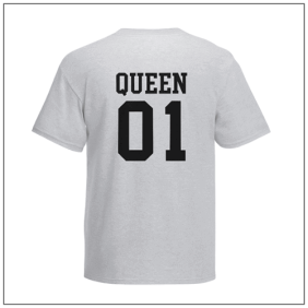 Queen T-shirt achterkant
