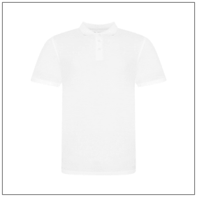 AWDis JP100 Polo – Comfort, Stijl &amp; Kwaliteit in één | BBshirts.nl Kleuren Arctic white
