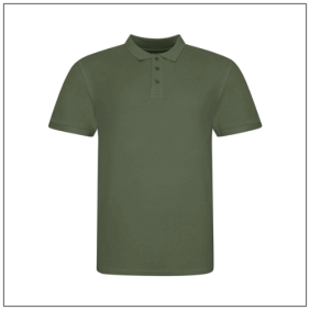 AWDis JP100 Polo – Comfort, Stijl &amp; Kwaliteit in één | BBshirts.nl Kleuren Earthy green