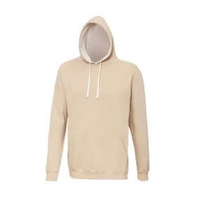 Varsity Hoodie JH003 Desert Sand - Vanilla Milkshake