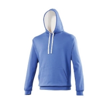 Varsity hoodie JH003 Royal-bleu Artic-white