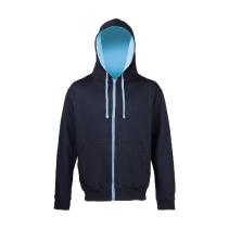 Varsity Zip Zoodies JH053 new french navy sky blue