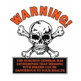 Warning t-shirt.