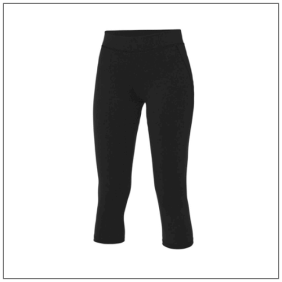 Girlie Cool Capri JC086 Jet black