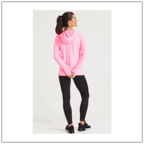 Women's Cool Cow Neck Top JC038- model achterkant