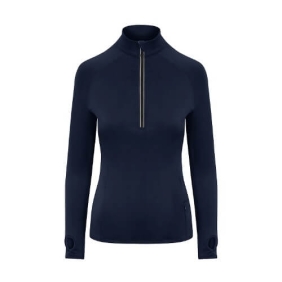 Woman's Cool Flex 1/2 Zip Top JC035 - French navy.