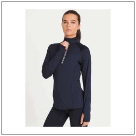 Woman's Cool Flex 1/2 Zip Top JC035 - model voorkant