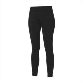 Women's Cool Athletic Pants JC087 - Jet black