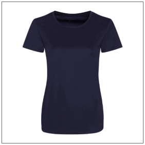 Woman's Cool Smooth T JC025 - French Navy.