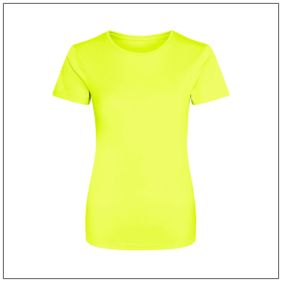 Women's Cool T JC005-Electric Yellow