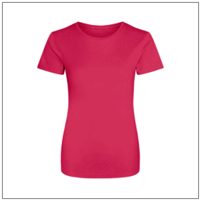 Women's Cool T JC005 - Hot Pink.