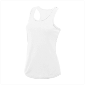 Woman's Cool Vest JC015 - Arctic white. Artic White.
