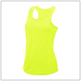 Woman's Cool Vest JC015 - Electric Yellow.