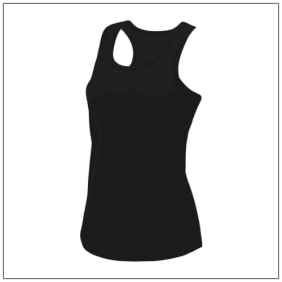 Woman's Cool Vest JC015 - Jet Black.