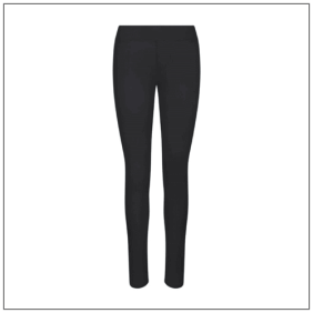 Women's Cool Workout Legging JC070 - Jet black.