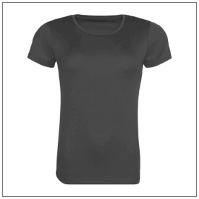 Women's Recycled Cool T JC205 - Charcoal.
