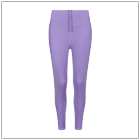 Women’s Recycled Tech Leggings – Sportleggings met perfecte fit Kleuren Digital lavender