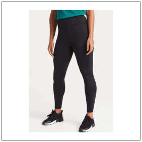 Womans recycled tech leggings JC287 model voorkant