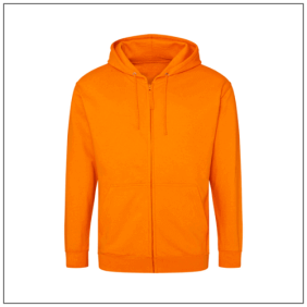 Uniseks Zoodie Orange crush jh050