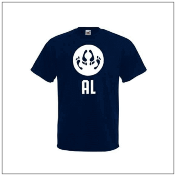 Alle Leeftijden bedrukt op een t-shirt