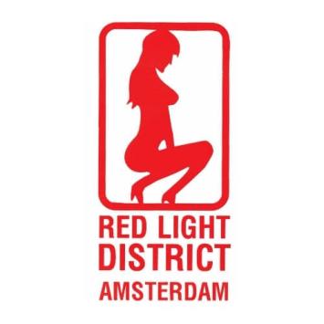 Red Light District Amsterdam t-shirt
