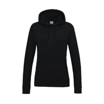 Awdis Dames hoodie JH001F Deep Black