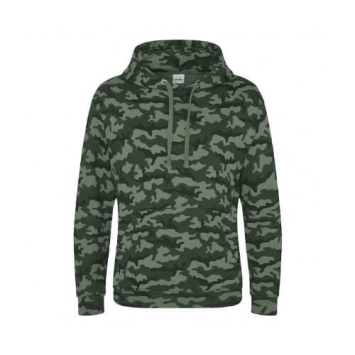 Camo Hoodie Green jh014