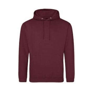 AWDis JH001 College hoodie Burgundy Smoke.