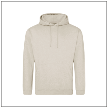 Uniseks College Hoodie JH001 Natural Stone - BBshirts.nl