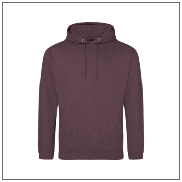 AWDis College Hoodie JH001 Wild Mulberry - BBshirts.nl
