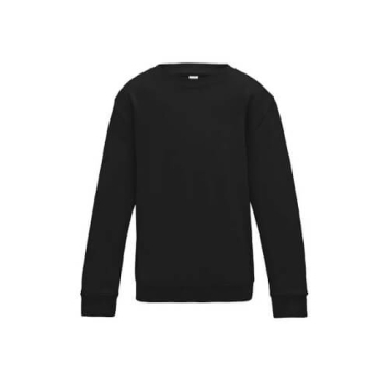 AWDis Kids Sweater JH030J - Jet Black.