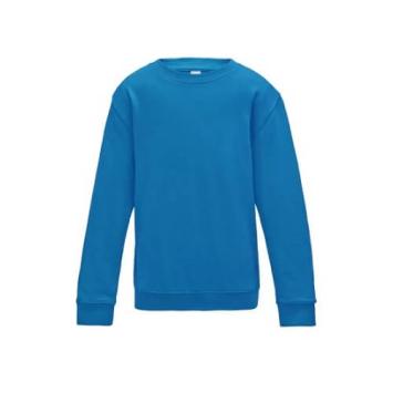 AWDis Kids Sweater JH030J - Sapphire Blue.