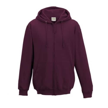 burgundy unisex zoodie jh050