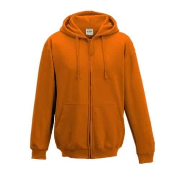 Unisex zoodie Orange crush jh050