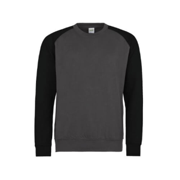 Baseball Sweat JH033 - Charcoal jet black