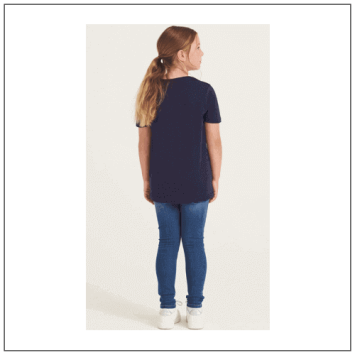 Cascades Organic Kids T EA001J - model achterkant