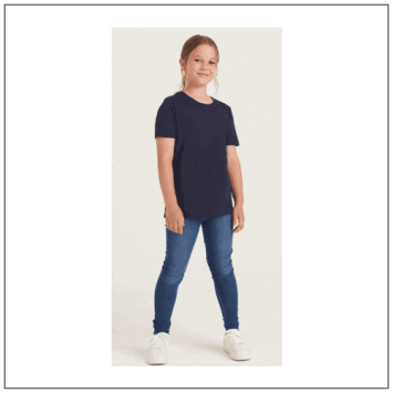 Cascades Organic Kids T EA001J - model voorkant