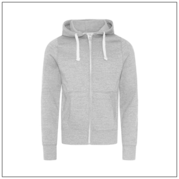 Chunky Zoodie JH052 Heather grey