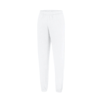 College Cuffed Jogpant JH072- Arctic white